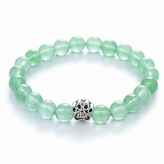 Bracelet Sans Collier - Verre Menthe