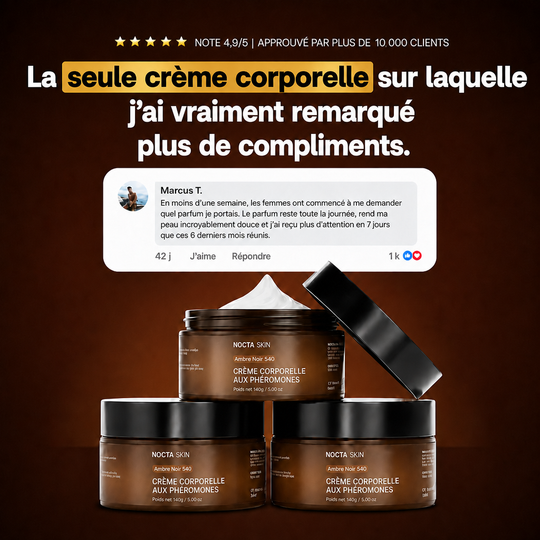 Crème Aux Phéromones - Ambre Noir 540
