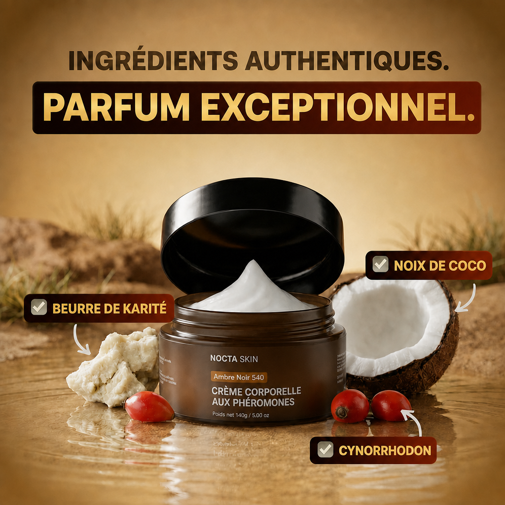 Crème Aux Phéromones - Ambre Noir 540