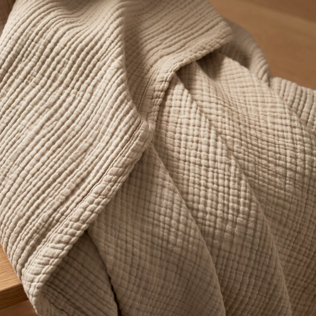 Lunoa - Couverture Mousseline Ultra Douce